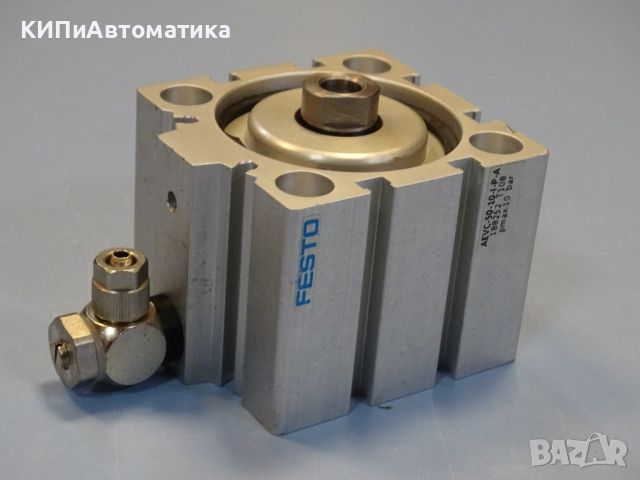 пневматичен цилиндър Festo AEVC-50-10-I-P-A short stroke cylinder, снимка 1 - Резервни части за машини - 46582924