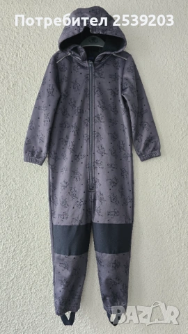 Детски софтшел гащеризон 4-6 години , снимка 2 - Детски панталони и дънки - 53919065