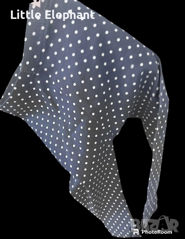 Клинче за 18-24 мес мом,тъмно синьо на бели точки,колекция"Points"Англия/ново