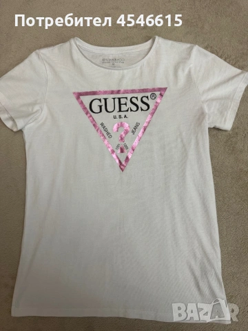  Дамска Тениска Guess, снимка 2 - Тениски - 53965367