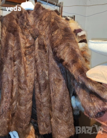 10 броя кожени палта естествен косъм различни размери, снимка 8 - Палта, манта - 53171499