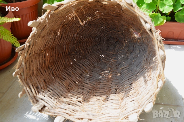 Стара, голяма тръвна за декорация, снимка 10 - Градински мебели, декорация  - 53815443