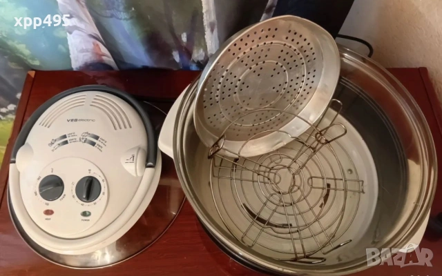 VES777 фритюрник с горещ въздух, снимка 5 - Фритюрници - 53620701