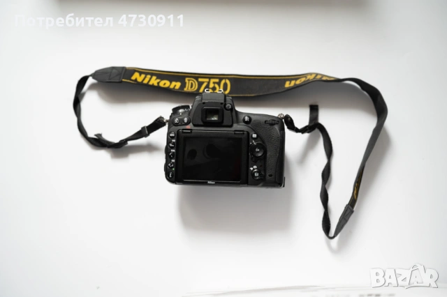 Nikon D750 използван, снимка 4 - Фотоапарати - 53393003