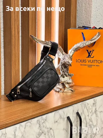 Мъжка чанта Louis Vuitton ✅ Gucci Налични различни цветове Код D853, снимка 3 - Чанти - 47223813