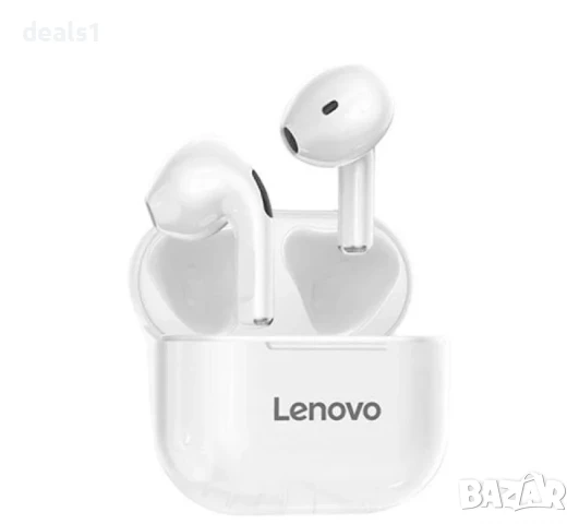 Lenovo LP40 TWS EarBuds Безжични Слушалки Bluetooth 5.0 300MAh