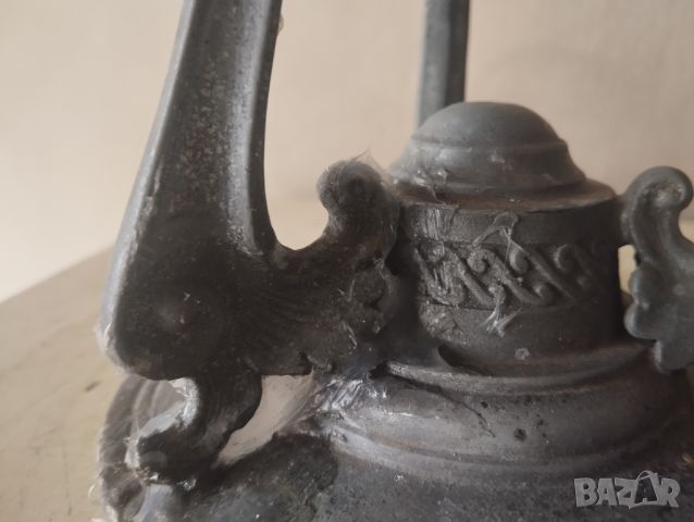 Корпус за газена лампа арт нуво, снимка 2 - Антикварни и старинни предмети - 45648469