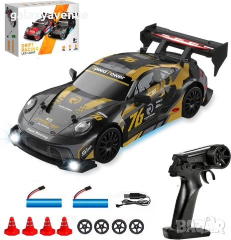 Porsche RC количка с дистанционно управление, Дрифт количка 1:24