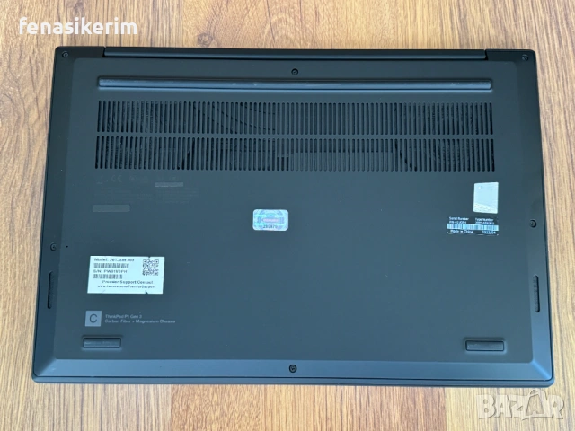 15.6' Full HD i7-10750H Lenovo ThinkPad P1 Gen 3 16GB DDR4/512GB NVMe/Nvidia Quadro T2000 4GB/Бат 6ч, снимка 3 - Лаптопи за работа - 53228162