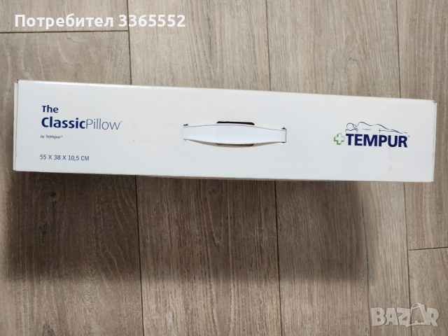Възглавница Tempur Classic M 55 x 38 x 10.5 см, снимка 2 - Възглавници - 54019737