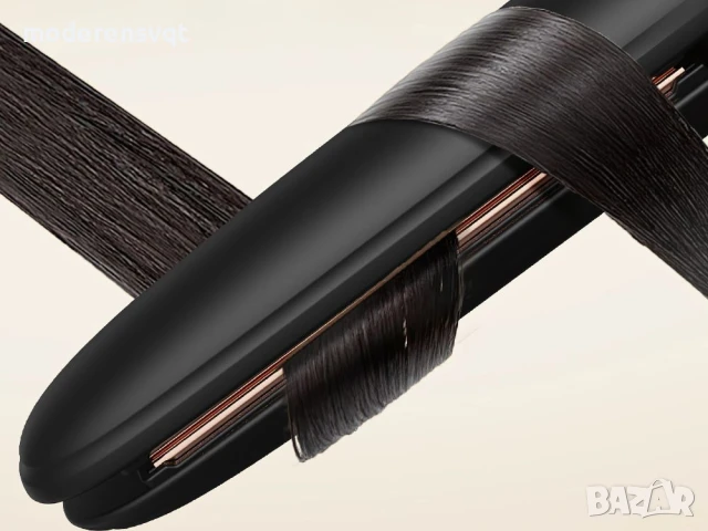 Преса за коса с регулируеми 2в1 къдрици и изправяне на косата керамична, снимка 3 - Преси за коса - 50993994