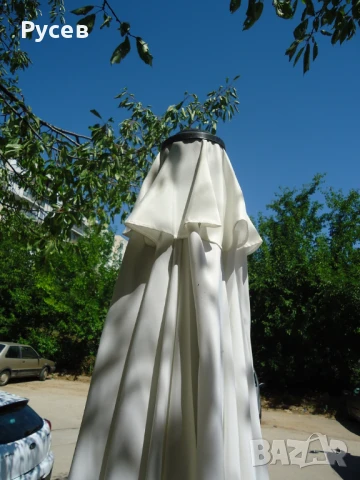 Градински чадър 3м. диаметър, снимка 6 - Градински мебели, декорация  - 51021151