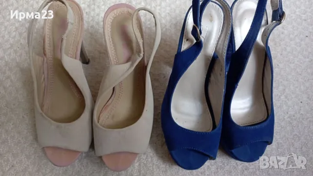 Велурени сандали, снимка 1