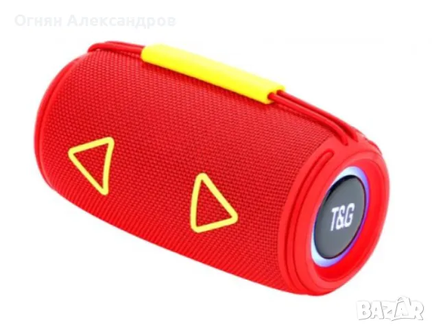 Портативна тонколона,T&G 657,RGB светлини, снимка 1 - Bluetooth тонколони - 47887482