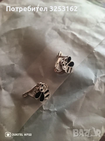 детски сребърни обеци , снимка 6 - Обеци - 50773076