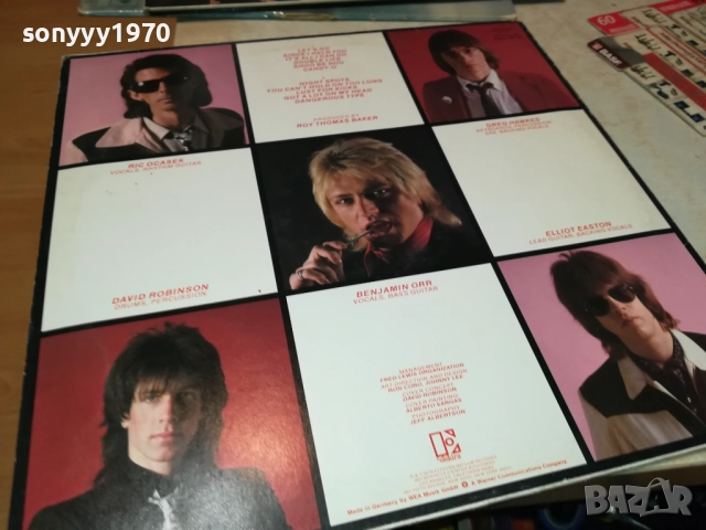 THE CARS-ВНОС АНГЛИЯ 1410251925, снимка 13 - Грамофонни плочи - 52055328