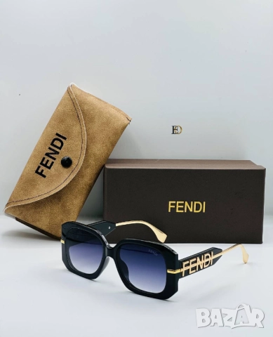 очила с черен обикновен калъф и ув защита christian dior fendi versace, снимка 13 - Слънчеви и диоптрични очила - 51456593