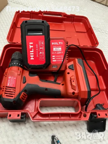 Винтоверт HILTI пълен комплект , снимка 5 - Друга електроника - 48655597