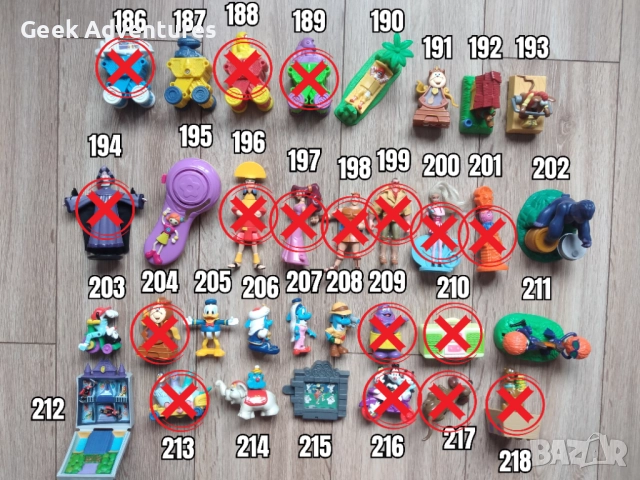 McDonalds Toys / Макдоналдс Играчки от 90те Винтидж Колекционерски, снимка 7 - Колекции - 46745216