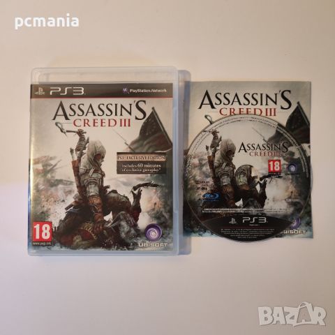Assassin's Creed 3 за Playstation 3 PS3 ПС3, снимка 1 - Игри за PlayStation - 45997804