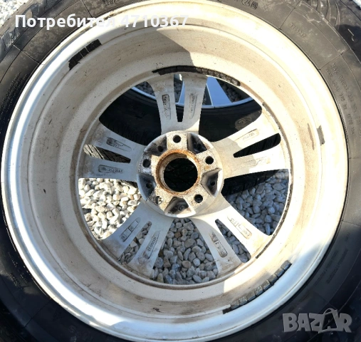 Джанти 17 от Mercedes 5x112, ET 35, 7.5J с гуми 225/60, снимка 9 - Гуми и джанти - 53843650