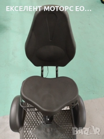 Електрическа триколка с равна платформа и облегалка, снимка 4 - Мотоциклети и мототехника - 54277806