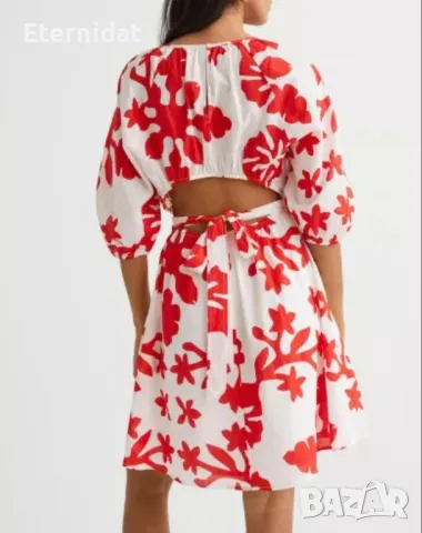 Рокля с ефектен гръб H&M , снимка 10 - Рокли - 49906593