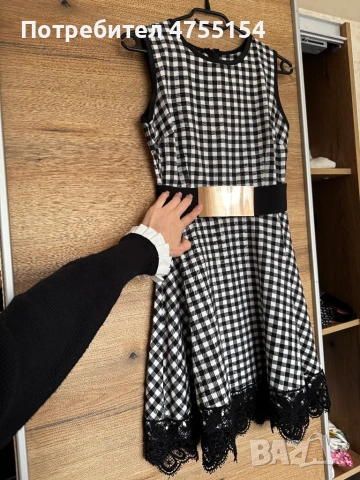 Дамска рокля с дантела , снимка 5 - Рокли - 53710732