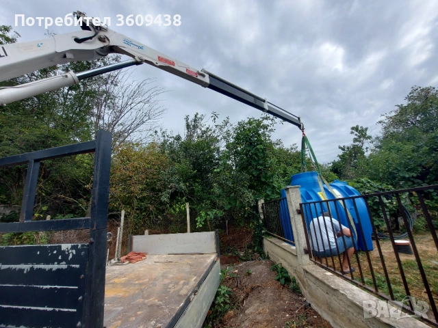 Транспортни Услуги Тристранен Самосвал с КРАН-Варна, снимка 16 - Транспортни услуги - 39296535