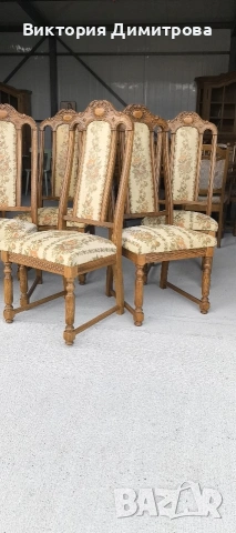 Комплект от 6 трапезни стола , снимка 2 - Столове - 54058815