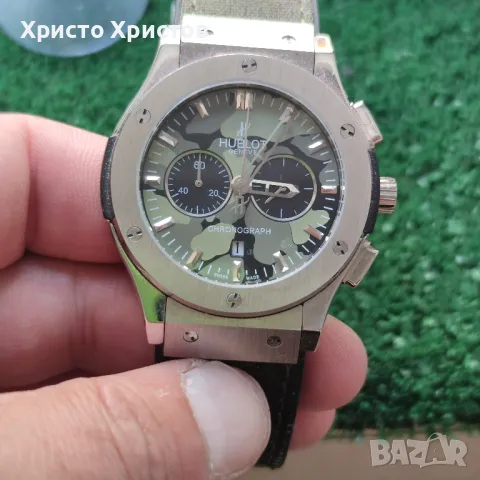 Мъжки луксозен часовник HUBLOT GENEVE CHRONOGRAPH BIG BANG , снимка 1 - Мъжки - 46870365