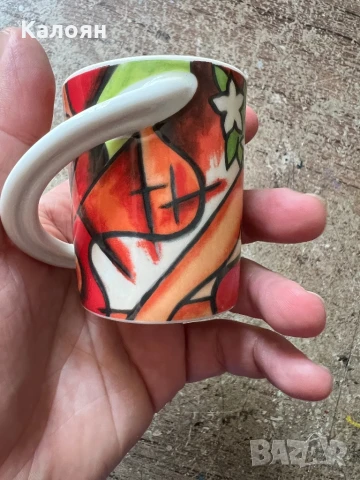 Колекционерска чашка за кафе - дизайнерска, снимка 4 - Други ценни предмети - 51078107