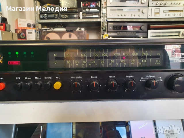 Ресийвър ITT Schaub-Lorentz Professional SRX 75 HiFi В перфектно техническо и много добро визуално с, снимка 4 - Ресийвъри, усилватели, смесителни пултове - 45521894