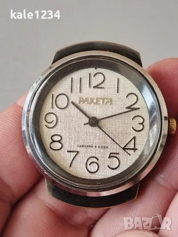 Часовник РАКЕТА. СССР. Механичен механизъм. Vintage watch. Raketa , снимка 6 - Мъжки - 46989583