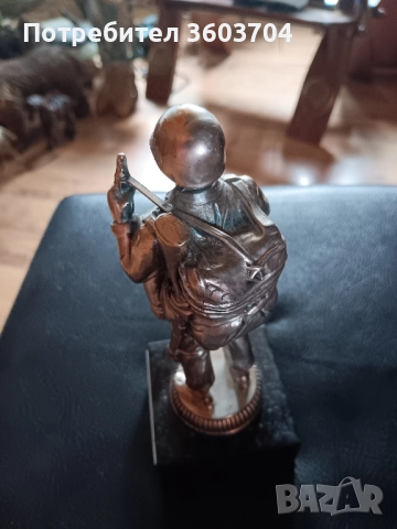 статуетка на войник, снимка 4 - Антикварни и старинни предмети - 52086383