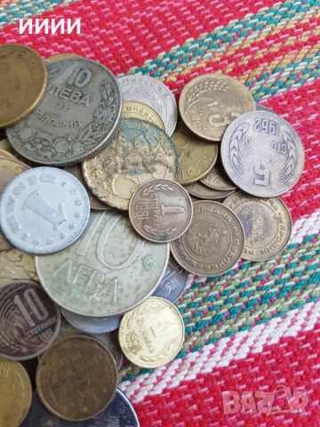 Стара монета лот, снимка 4 - Нумизматика и бонистика - 52264469