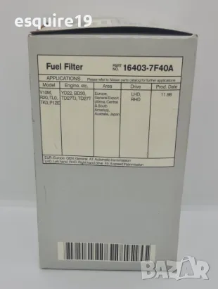 Nissan горивен филтър OEM 16403-7F40A / MANN-FILTER WK 940/22, снимка 3 - Части - 49945314