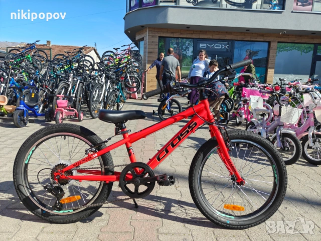 CROSS Велосипед 20" SPEEDSTER червен, снимка 3 - Велосипеди - 53830625