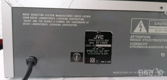 JVC Сет, снимка 18 - Ресийвъри, усилватели, смесителни пултове - 52147234