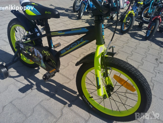 BYOX Велосипед 16" MONSTER черен, снимка 9 - Велосипеди - 53558766
