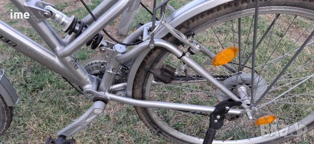 Велосипед НОМЕР 17. Fisher. 28 цола, 21 скорости. Алуминиева рамка. 50 см от седалката до центъра..., снимка 4 - Велосипеди - 51346987