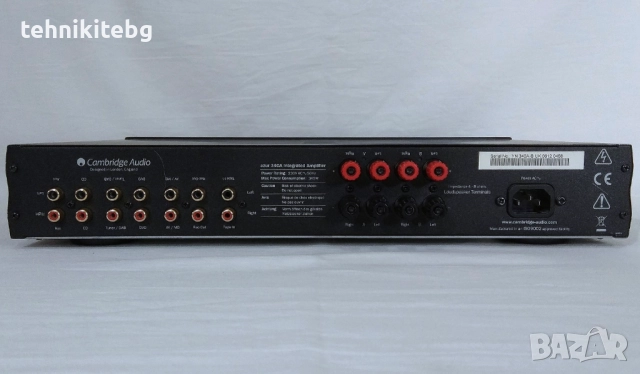⭐⭐⭐ Cambridge Audio Azur 340A ⭐⭐⭐ Качествен английски усилвател , 2 х 50 W , снимка 5 - Ресийвъри, усилватели, смесителни пултове - 29173682