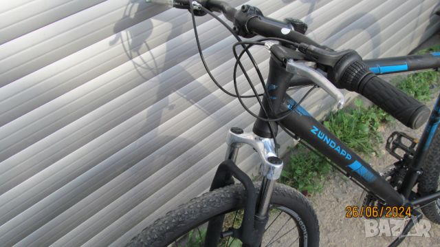 Алуминиев планински велосипед -Off-roading (Оф-роуд)  Zündapp Blue 4.0 CROSS OVER, 29 цола, снимка 12 - Велосипеди - 46383795