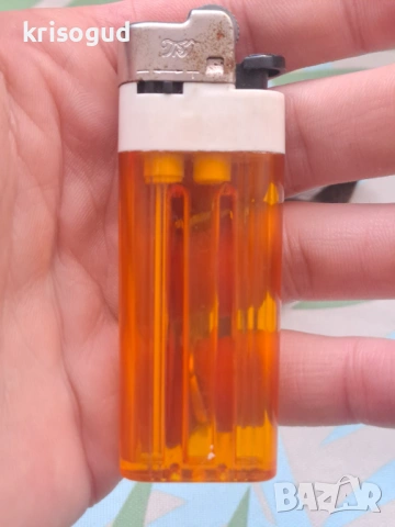 Ретро колекционерска запалка + кожен калъф произведена в Япония, снимка 2 - Запалки - 53139254