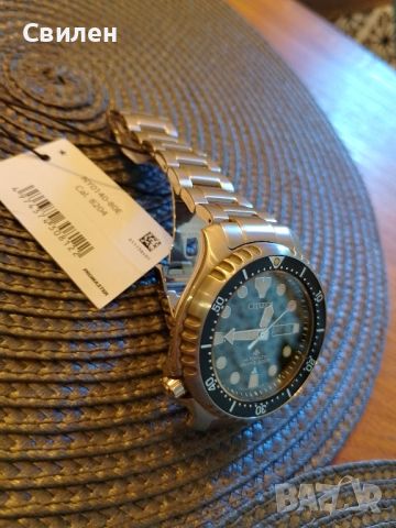 Citizen Pro master Automatic Sapphire , снимка 3 - Мъжки - 46215551