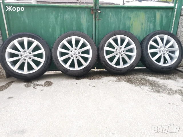 Оригинални Джанти с гуми за Фолксваген /VW/ с гуми Мишелин , снимка 8 - Гуми и джанти - 54034040
