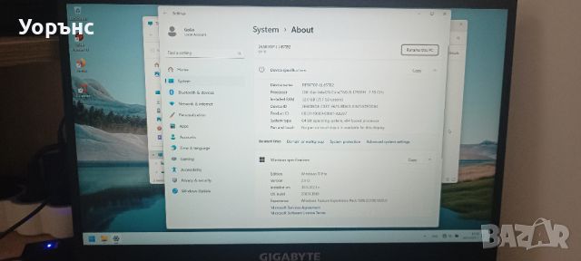 Лаптоп Gigabyte G5 KF, снимка 5 - Лаптопи за игри - 46415915