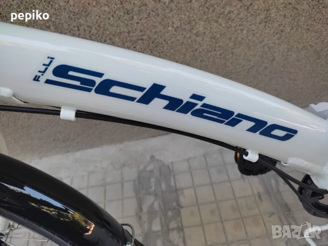 Продавам колела внос от Германия  тройносгъваем алуминиев велосипед SCHIANO IT 20 цола, снимка 2 - Велосипеди - 50938392
