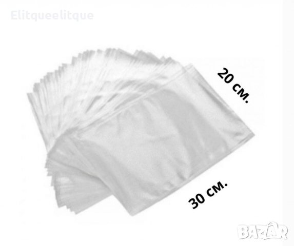 Торбички за вакуумиране, 100бр./25*35см./ 20*30 см., снимка 4 - Други стоки за дома - 52173483