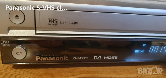 Panasonic DMR-EZ95 DVD/VHS/SD/HDD=250GB HD-1080+HDMI , снимка 7 - Плейъри, домашно кино, прожектори - 52643609